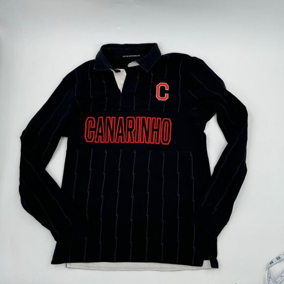 Nike Brazil Canarinho Selecao Long Sleeve Rugby Shirt Size M - Picture 12 of 12